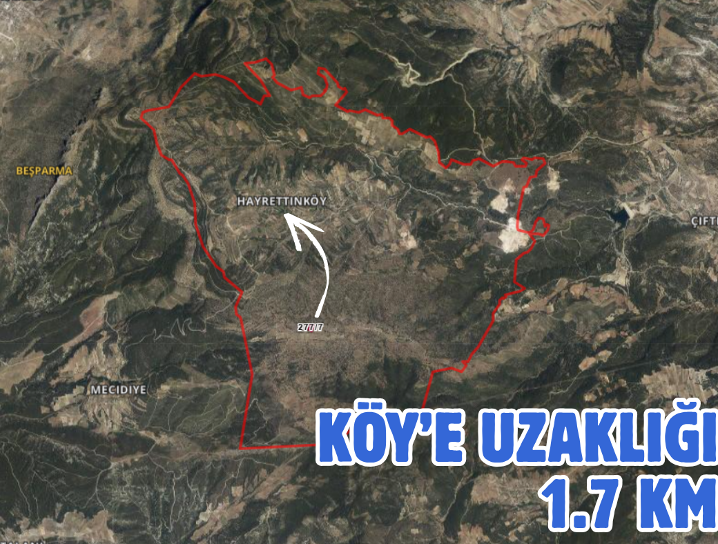 DENİZLİ BOZKURT HAYRETTİN 4.000 M² TARLAMIZ SATILIKTIR - DENİZLİ BOZKURT fotoğraf 2